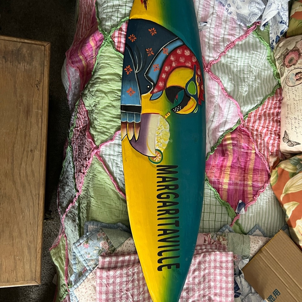 Large wooden bar sign